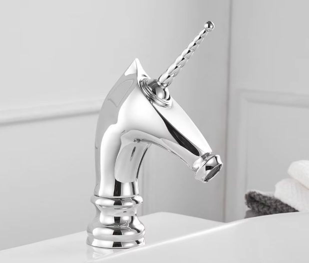 Deck Mounted Single Long Handle Basin Faucet Washbasin Faucet Single Handle Mixer Tap Lavatory Faucet