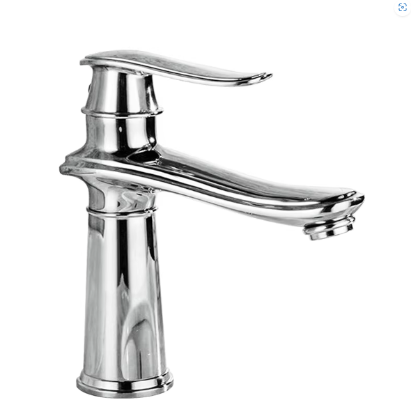 Cold and Hot Water Golden Ceramic Cartridge Faucet Basin Mixer Taps Reasonable Price With Factory Price