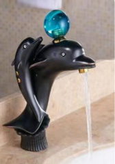 Lovely Animal Style Single Handle Sanitary Ware Bathroom Basin Faucet Taps