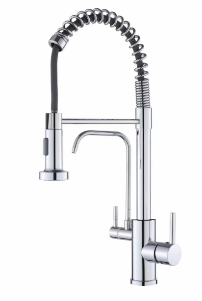 Purification Kitchen Faucets Swivel Filter Pure Water Kitchen Crane Pull Down Nozzle Hot Cold Water Mixer Taps