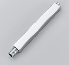 Square showerhead arm ceiling-mounted shower pole, bathroom concealed embedded showerhead connection rod