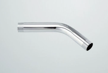 Stainless steel concealed wall pipe shower head arm top spray bracket small seven-shaped elbow pipe
