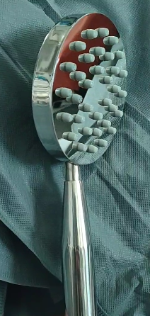 SUS304 Stainless Steel Chrome Finish Modern Design High Pressure Water Saving Handheld Easy Installation Anti-scald Protection