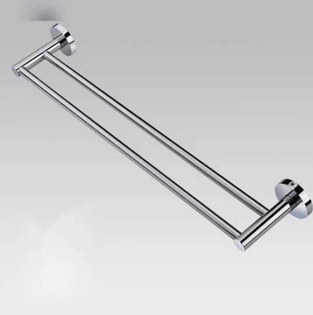 Traditional Single Towel Bar Wall Mounted Aluminum Bathroom Rack for Bathroom Hotels 089