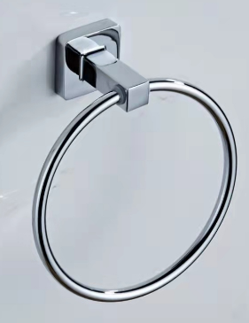Aluminum Towel Holder Toilet Wall Mounted Towel Ring Holder for Bathroom 137
