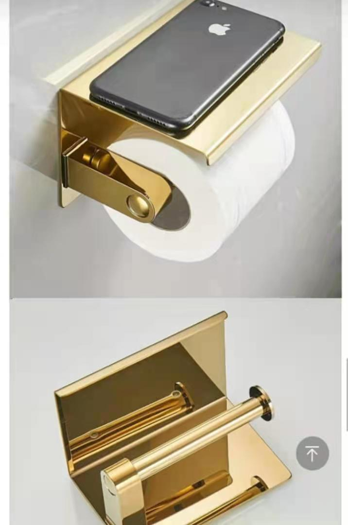 Holder Wall-mounted and Waterproof Toilet Paper Holder for Bathrooms 149