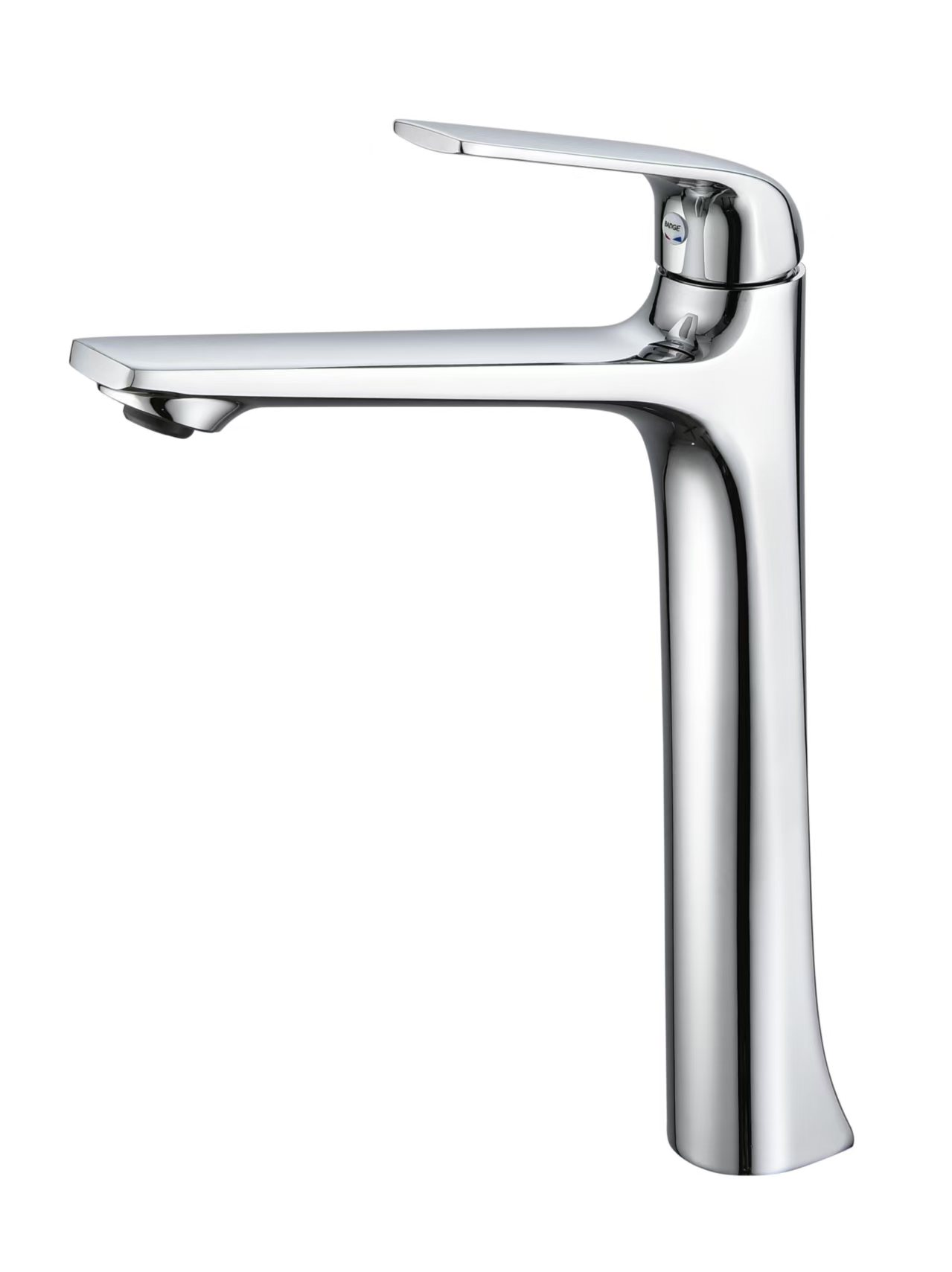 Single Lever Bathroom Vanity Basin Faucet Tap Deck-mount Solid Brass Custom Faucet Chrome Hot Cold Water Classical Basin Faucet