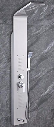 European Style Wall Mounted Shower Screen Intelligent Constant Temperature Household Surface Mounted 075