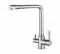 Two Handle 4-in-1 Stainless Steel Kitchen Taps Instant Boiling Water & Hot Cold Mixer Faucet Ceramic Valve Core 01