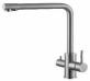 Two Handle 4-in-1 Stainless Steel Kitchen Taps Instant Boiling Water & Hot Cold Mixer Faucet Ceramic Valve Core 06