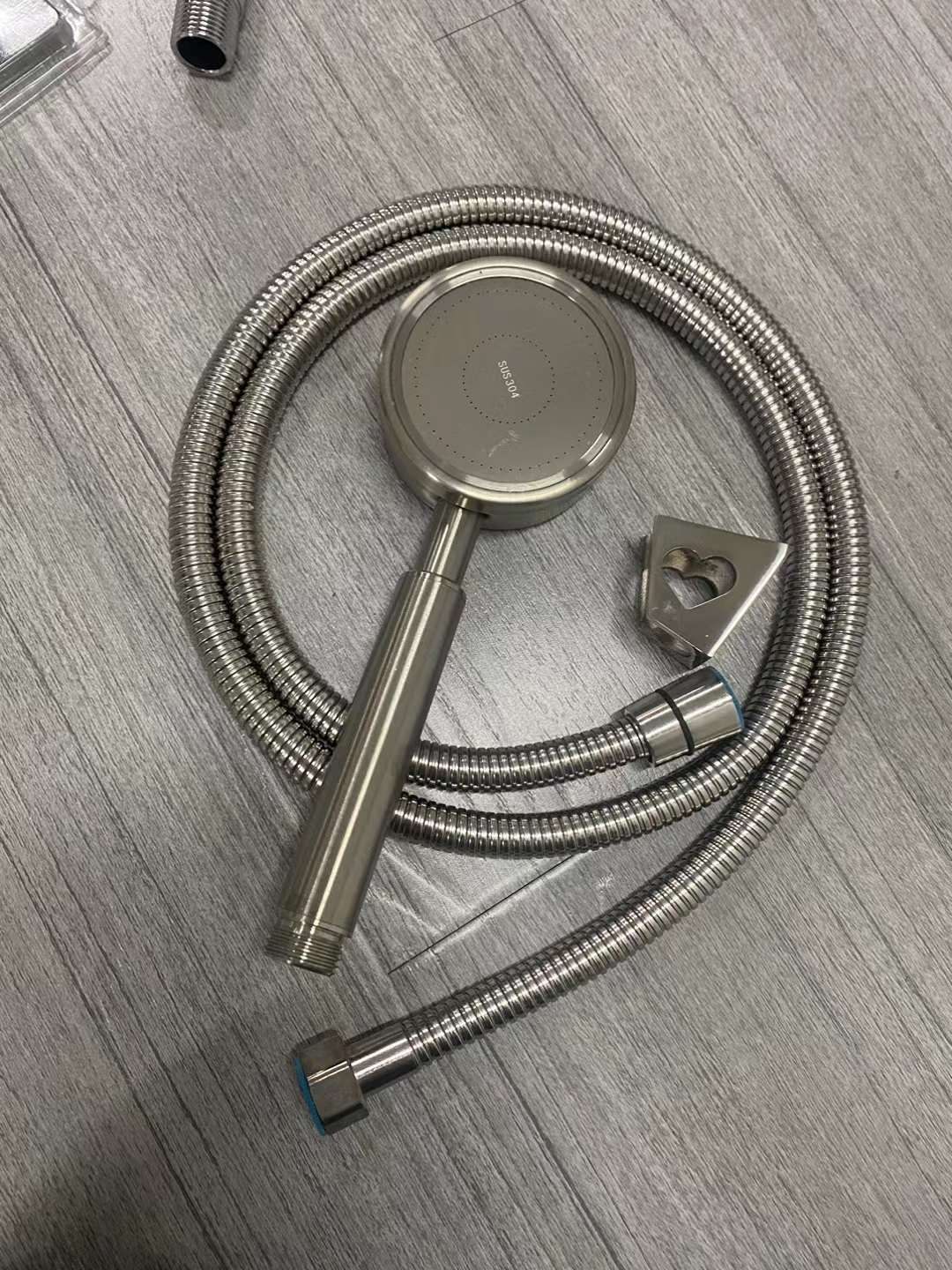 Stainless steel Handshower Head Stainless Steel Shower Hose Shower Faucet Sprayer Head Wall Mounted Faucet Accessories 019
