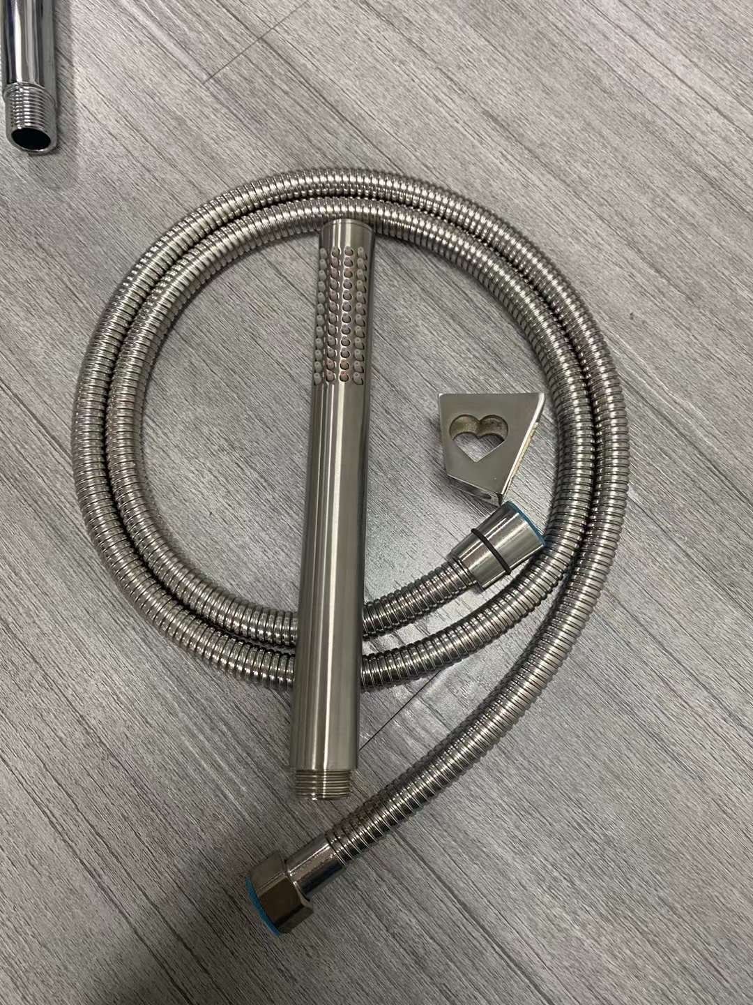 Stainless steel Handshower Head Stainless Steel Shower Hose Shower Faucet Sprayer Head Wall Mounted Faucet Accessories 022