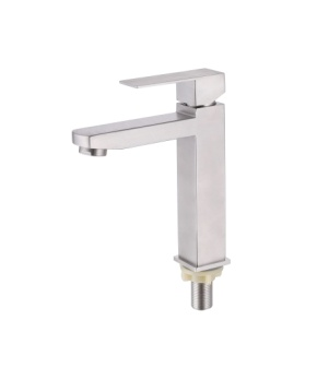 Copper Single Cold Basin Faucet for Home Bathroom Wash Basin 10
