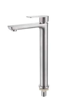 Copper Single Cold Basin Faucet for Home Bathroom Wash Basin 24