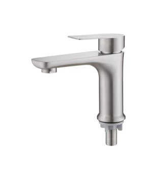 Copper Single Cold Basin Faucet for Home Bathroom Wash Basin 32