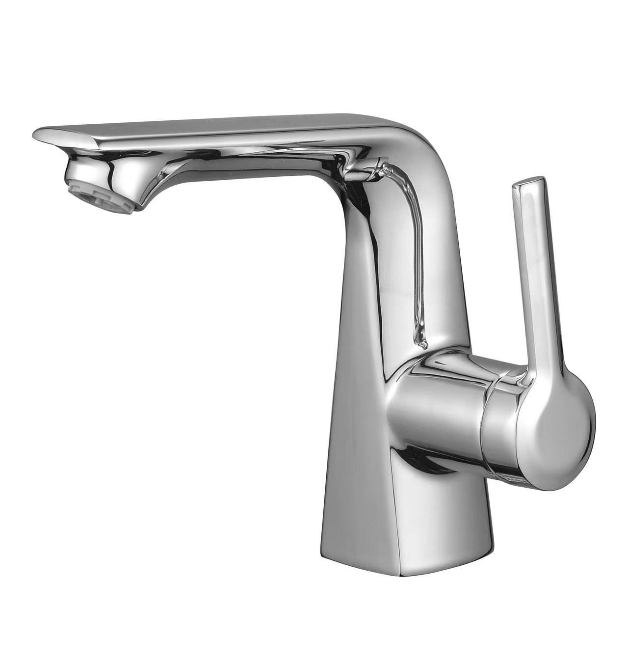 Luxury Brass Bathroom Faucet Chrome Basin Mixer Taps Faucet Washbasin Hot and Cold Bathroom Sink Faucet