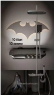 Brand New Brass Piano Key Shower Faucet Bathroom Thermostatic Shower Shower Set